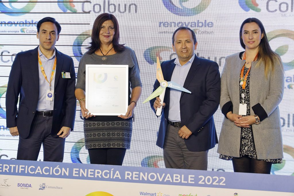 EAPSA y COLBÚN reafirman compromiso de energía 100% renovable 2022