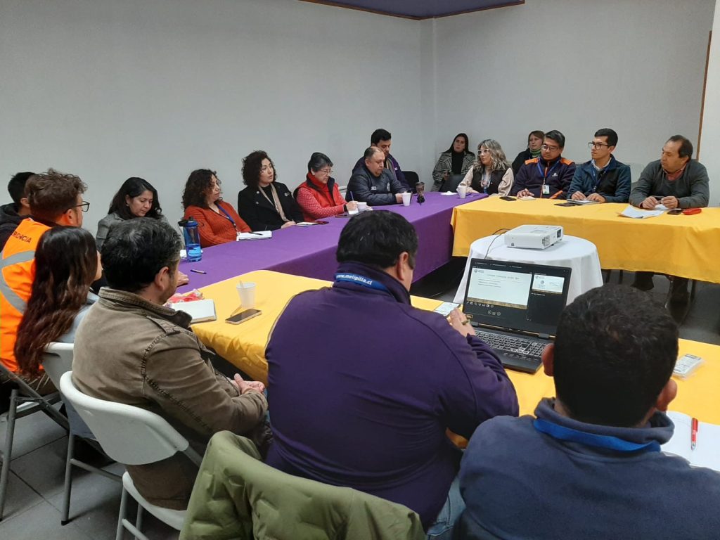EAPSA participa en Comité de Gestión de Riesgos y Desastres en Melipilla ante pronóstico de lluvias
