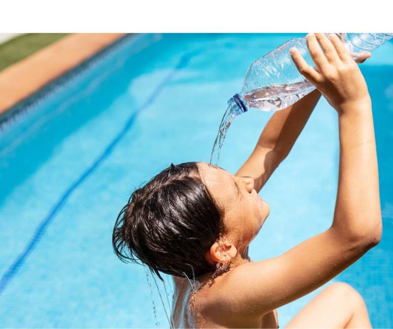 Altas temperaturas en la zona central: Consejos para mantenerse hidratado más allá del agua